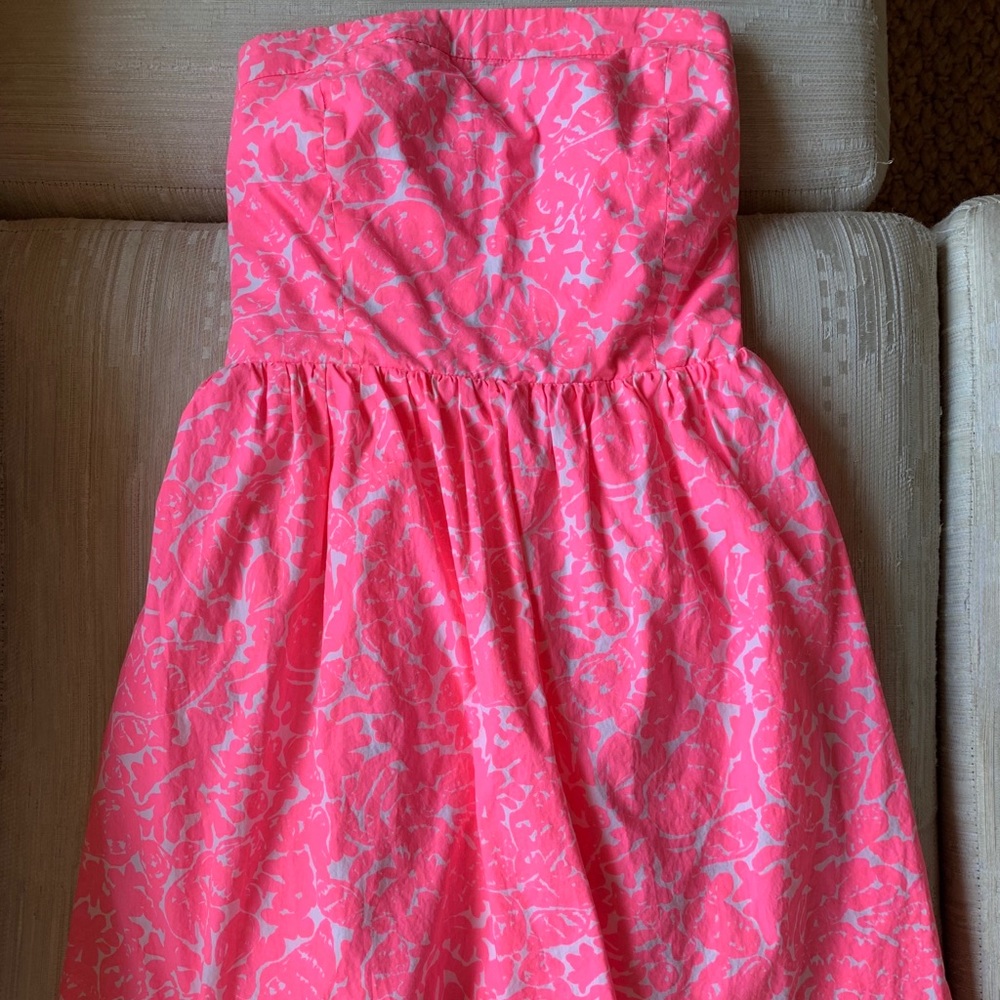 Lilly Pulitzer Chandie dress Cosmo Pink sz small